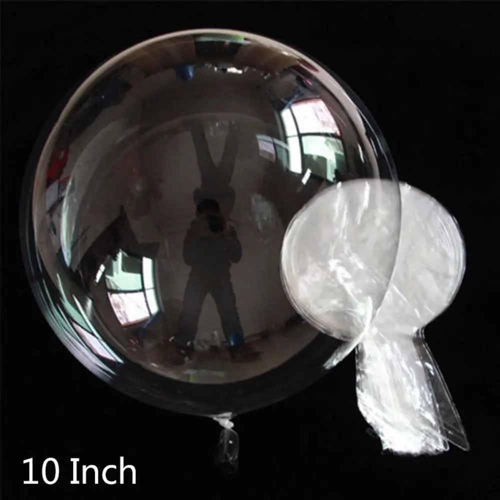 Globos Transparentes sin Arrugas PVC