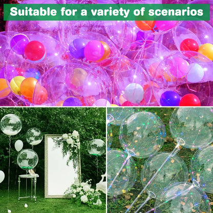 Globos Transparentes sin Arrugas PVC