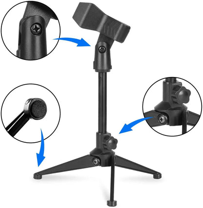 Soporte para microfono de escritorio