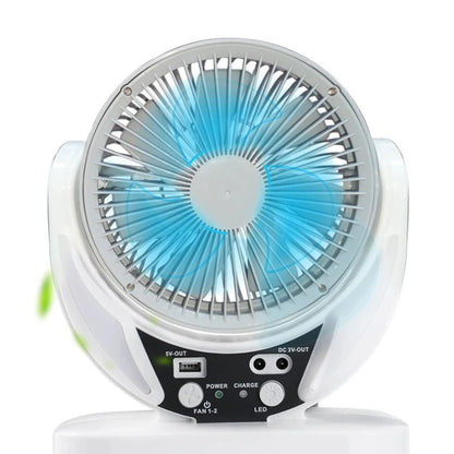 Mini Ventilador Solar Recargable