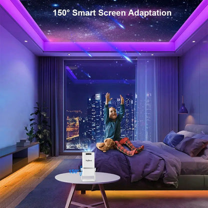 Proyector 3D Portátil 4k Android WiFi